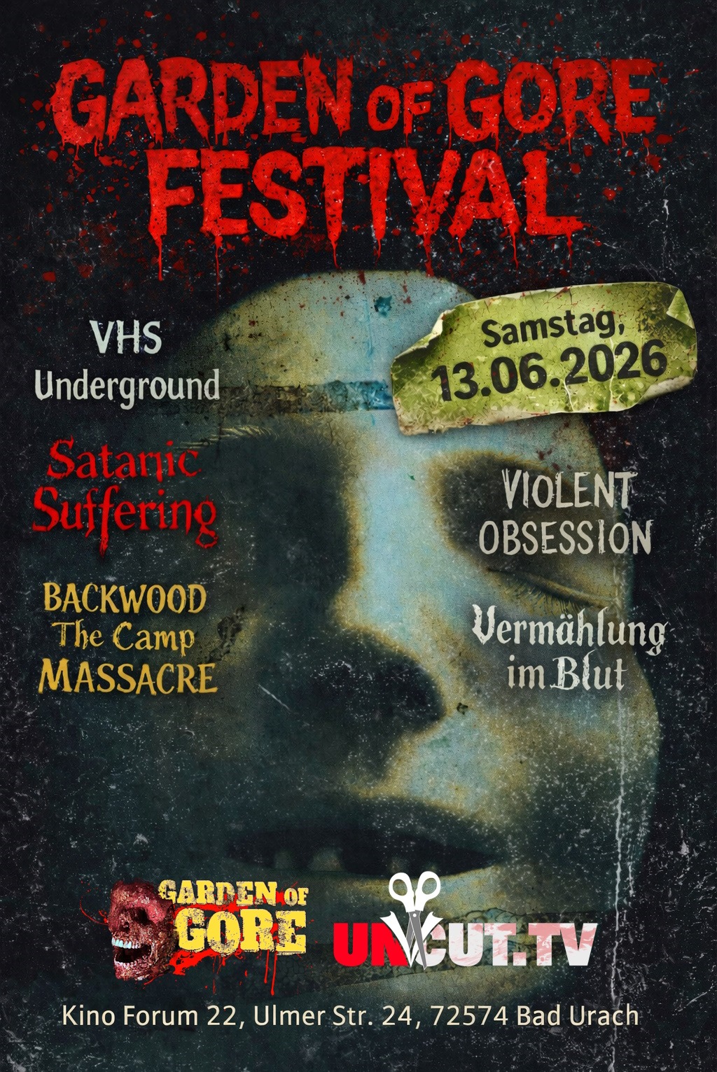 Garden of Gore Festival Poster